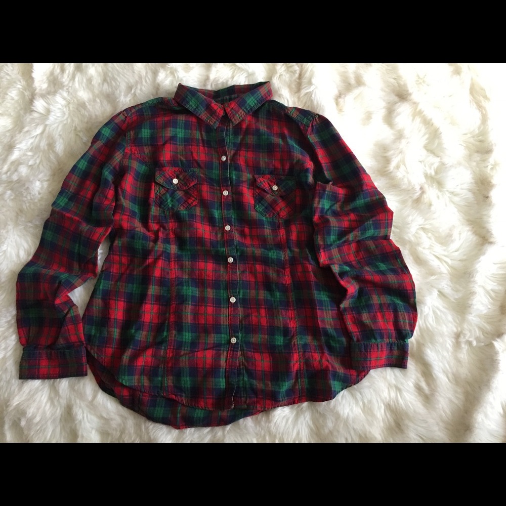 Cozy and Cute Plaid Old Navy Flannel